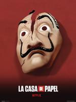 Kunstdruk La Casa De Papel Mascara 30x40cm