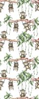 Noordwand Kids Walls Fotobehang met aapjes - 45852