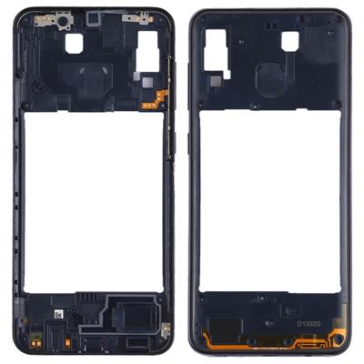Middelste Frame Bezel plaat voor Galaxy A20(Black)