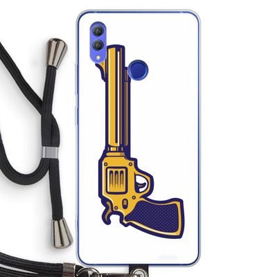 Pew Pew Pew: Honor Note 10 Transparant Hoesje met koord