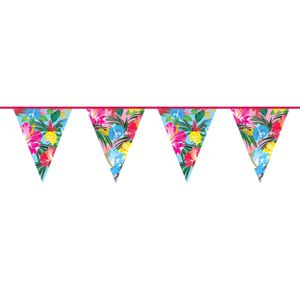 Folat BV Vlaggenlijn tropical bloemen, 10mtr.