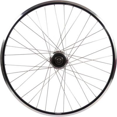 Shimano Achterwiel 28" / 622 x 19c met nexus 7 naaf voor rollerbrake - zwarte geslepen velg met rvs spaken