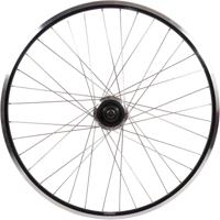 Shimano Achterwiel 28" / 622 x 19c met nexus 7 naaf voor rollerbrake - zwarte geslepen velg met rvs spaken