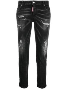 DSQUARED2 jean skinny Cool Girl à taille basse - Noir