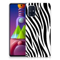 Samsung Galaxy M51 TPU Hoesje Zebra