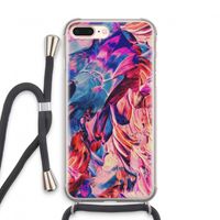 Pink Orchard: iPhone 7 PLUS Transparant Hoesje met koord