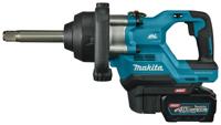 Makita TW010GT201 | Accu Slagmoersleutel | XGT 40 V Max | 1" | Set | 2x 5,0Ah Accu & Snellader in kunstof koffer - TW010GT201