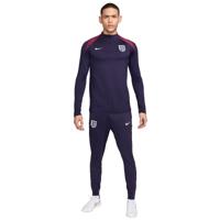 Nike Engeland Strike Trainingspak 1/4-Zip 2024-2026 Donkerblauw Rood Wit - thumbnail