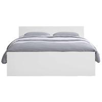 Leen Bakker - Bed Naia - Hoogglans - 140x200 Cm - Spaanplaat - Wit
