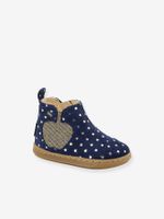 Bouba Apple Stars SHOO POM® baby boots marineblauw - thumbnail