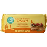 Terrasana Crackers sesam & rozemarijn bio