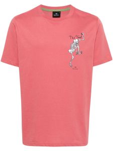 PS Paul Smith t-shirt en coton biologique - Rouge