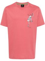 PS Paul Smith t-shirt en coton biologique - Rouge