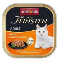 ANIMONDA Vom Feinsten Adult Chicken in carrot sauce - nat kattenvoer - 100g