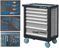 SW STAHL Tool trolleys filled 7 drawers