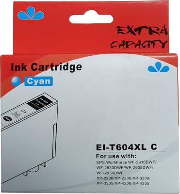 Huismerk Epson 604XL cartridge cyaan