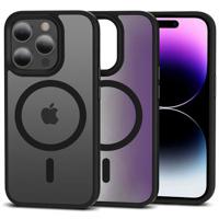 iPhone 15 Pro Tech-Protect Magmat Cover - MagSafe-compatibel - Mat Zwart - thumbnail