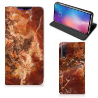 Xiaomi Mi 9 | Standcase | Marmer Bruin