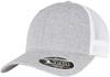 Flexfit FX110MT 110 Mesh 2-Tone Cap - Melange Silver/White - One Size