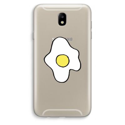 Spiegelei: Samsung Galaxy J7 (2017) Transparant Hoesje