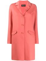Loro Piana manteau mi-long droit - Rose