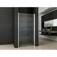 Wiesbaden Between Nisdeur - 1000x2000x8mm - NANO - Helder Glas/Chroom