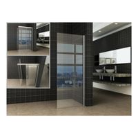 Wiesbaden Softclose 2.0 zijwand helder glas 100x200 cm