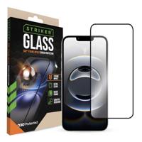 Striker D3O Xtreme Impact Glass Screen Protector - Black Frame - Apple iPhone 13/13 Pro/14/16e/17e