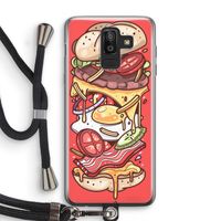 Diet Coke Please: Samsung Galaxy J8 (2018) Transparant Hoesje met koord