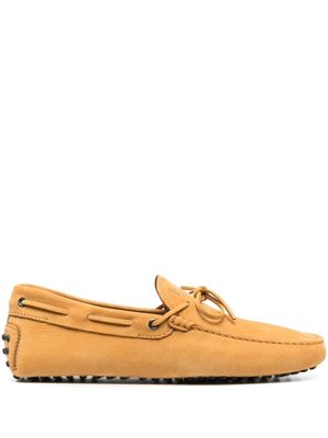 Tod's mocassins Gommino à détail de nœud - Jaune