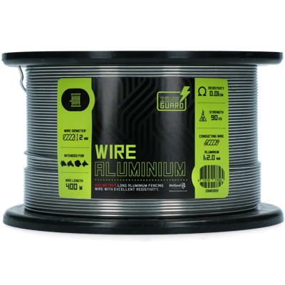 ZoneGuard Draad Basic aluminium 2 mm 400 m