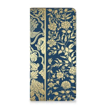 Samsung Galaxy A14 4G Smart Cover Beige Flowers Samsung Galaxy A14 4G Smart Cover Beige Flowers