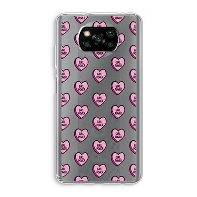 GIRL POWER: Xiaomi Poco X3 Pro Transparant Hoesje