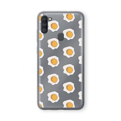 Bacon to my eggs #1: Samsung Galaxy A11 Transparant Hoesje
