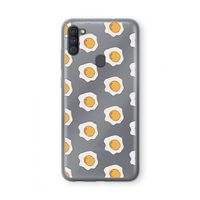 Bacon to my eggs #1: Samsung Galaxy A11 Transparant Hoesje