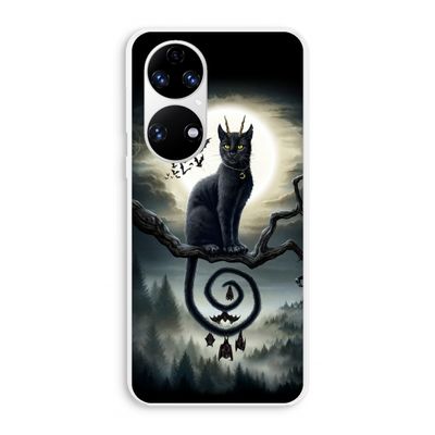 Moonlight Companions: Huawei P50 Transparant Hoesje