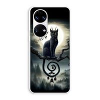 Moonlight Companions: Huawei P50 Transparant Hoesje