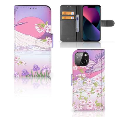 iPhone 13 Mini | Telefoonhoesje | Met pasjeshouder | Bird Flying