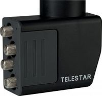 Telestar SKYQUAD HC LNB low noise block downconverter (LNB) 10,7 - 11,7 GHz Zwart - thumbnail
