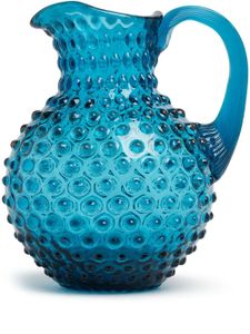 KLIMCHI carafe Hobnail en cristal - Bleu