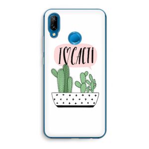 I love cacti: Huawei P20 Lite Transparant Hoesje