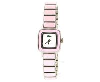 Horlogeband Lacoste 2000371 / LC-07-3-19-0070 Staal Roze 11mm