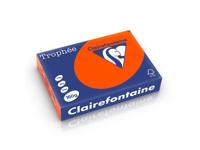 Clairefontaine Trophee A4 160gr oranje 250vel Clairefontaine Trophee A4 160gr oranje 250vel