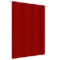 VidaXL Balkonscherm 160x240 cm oxford stof rood