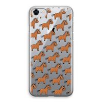 Pony: iPhone 8 Transparant Hoesje Pony: iPhone 8 Transparant Hoesje