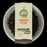 Met PIT Pompoenpitten pure chocolade 150 Gram