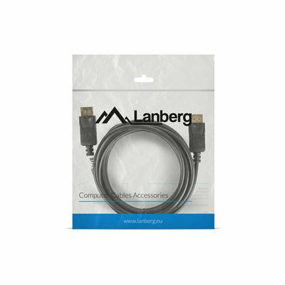 DisplayPort kabel Lanberg CA-DPDP-10CC-0030-BK Zwart 3 m