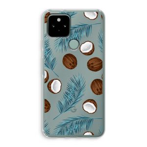 Kokosnoot roze: Google Pixel 5 Transparant Hoesje