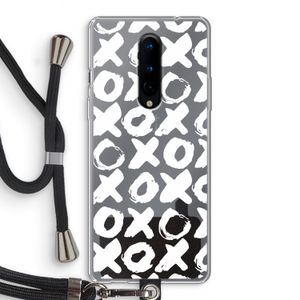 XOXO: OnePlus 8 Transparant Hoesje met koord