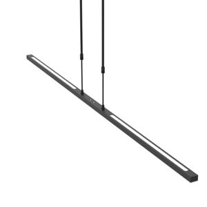 Steinhauer XXL led hanglamp Bande zwart 3320ZW